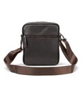Чоловіча шкіряна сумка через плече Tiding Bag M56-3646-1C картинка, зображення, фото
