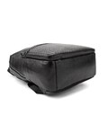 Чоловічий шкіряний рюкзак чорний Tiding Bag A25F-2418A картинка, зображення, фото
