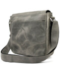 Чоловіча шкіряна сумка через плече RJ-0002-3md TARWA сіра фото, картинка, изображение