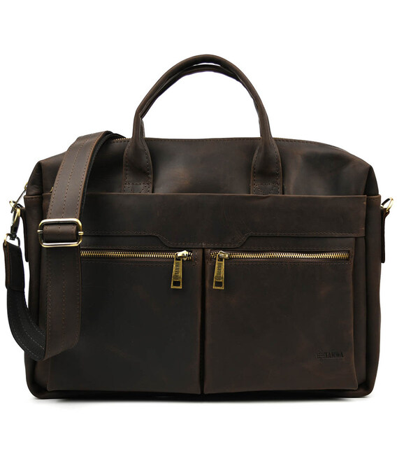 Сумка для ноутбука 15-17 дюймів коричнева TARWA RC-7122-3mdL фото, картинка, изображение