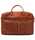 Сумка для ноутбука 15-17 дюймів коньячна TARWA RB-7122-3mdL картинка, зображення, фото