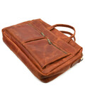 Сумка для ноутбука 15-17 дюймів коньячна TARWA RB-7122-3mdL картинка, зображення, фото