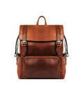 Шкіряний рюкзак - The Good Earth - Коньячно-коричневий матовий колір - Time Resistance 5232301 картинка, зображення, фото