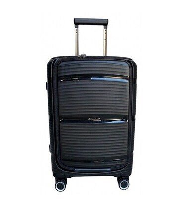 Чемодан Snowball 94103N маленький S черный фото, картинка, изображение