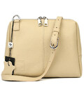 Сумка жіноча через плече 702743 Grande Pelle бежева картинка, зображення, фото