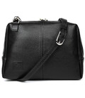 Сумка жіноча через плече 702710 Grande Pelle чорна картинка, зображення, фото