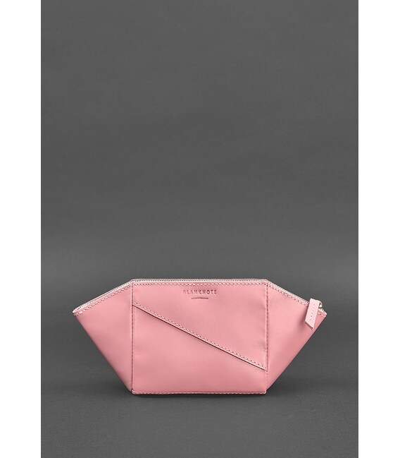 Жіноча рожева шкіряна косметичка 2.0 Краст картинка, зображення, фото