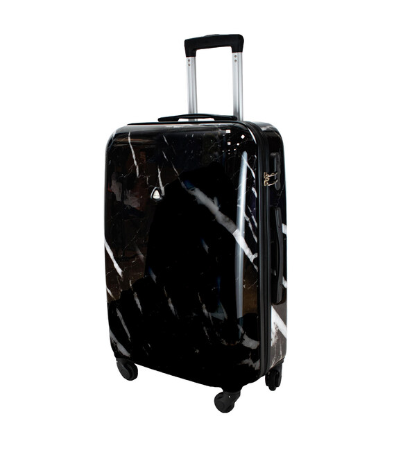 Чемодан Semi Line 24" (M) Black Marble (T5730-2) фото, картинка, изображение