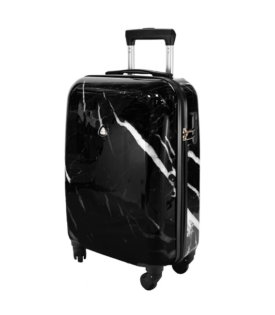 Чемодан Semi Line 20" (S) Black Marble (T5730-1) фото, картинка, изображение