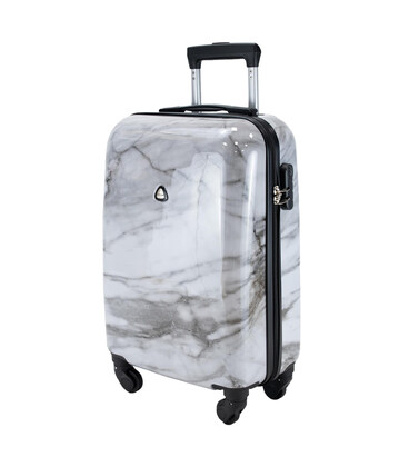 Чемодан Semi Line 20" (S) White Marble (T5731-1) фото, картинка, изображение