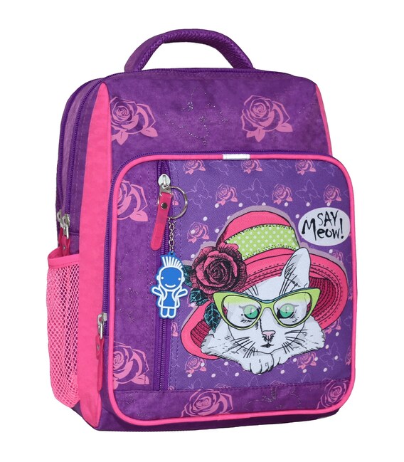 Рюкзак шкільний Bagland Школяр 8 л. 339 фіолетовий 168 К (0012870) фото, картинка, изображение