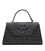 Женская кожаная сумка Borsa Leather K1213D-black фото, картинка, изображение
