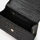 Жіноча шкіряна сумка Borsa Leather K1213D-black картинка, зображення, фото