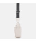 Женская кожаная сумка Borsa Leather K12242w-white фото, картинка, изображение