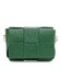 Женская кожаная сумка Borsa Leather K12118z-green фото, картинка, изображение