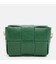 Женская кожаная сумка Borsa Leather K12118z-green фото, картинка, изображение