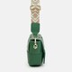 Жіноча шкіряна сумка Borsa Leather K12118z-green картинка, зображення, фото