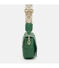 Женская кожаная сумка Borsa Leather K12118z-green фото, картинка, изображение