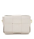 Женская кожаная сумка Borsa Leather K12118w-white фото, картинка, изображение