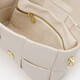 Жіноча шкіряна сумка Borsa Leather K12118w-white картинка, зображення, фото