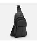 Мужской кожаный рюкзак через плечо Borsa Leather K16615D-black фото, картинка, изображение