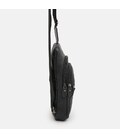 Мужской кожаный рюкзак через плечо Borsa Leather K16615D-black фото, картинка, изображение