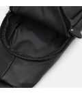 Мужской кожаный рюкзак через плечо Borsa Leather K16615D-black фото, картинка, изображение