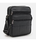 Мужская кожаная сумка Borsa Leather K18360bl-black фото, картинка, изображение