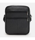 Мужская кожаная сумка Borsa Leather K18360bl-black фото, картинка, изображение