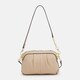 Женская кожаная сумка Borsa Leather K16688be-beige фото