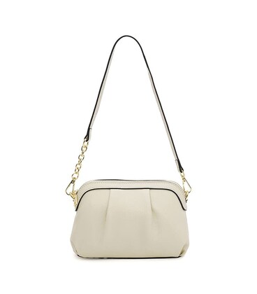 Женская кожаная сумка Borsa Leather K16688w-white фото, картинка, изображение