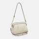 Жіноча шкіряна сумка Borsa Leather K16688w-white картинка, зображення, фото