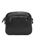 Женская кожаная сумка Borsa Leather K12003bl-black фото, картинка, изображение