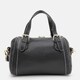 Жіноча шкіряна сумка Borsa Leather K11331bl-black картинка, зображення, фото