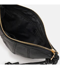 Женская кожаная сумка Borsa Leather K1267bl-black фото, картинка, изображение