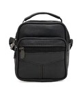 Мужская кожаная сумка Borsa Leather K16681-1bl-black фото, картинка, изображение