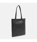 Женская кожаная сумка Borsa Leather K16609D-black фото, картинка, изображение