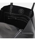 Женская кожаная сумка Borsa Leather K16609D-black фото, картинка, изображение