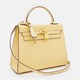 Жіноча шкіряна сумка Borsa Leather K1EZE3167ye-yellow картинка, зображення, фото