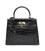 Женская кожаная сумка Borsa Leather K1EZE3167bl-black фото, картинка, изображение
