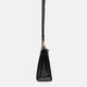 Женская кожаная сумка Borsa Leather K1EZE3167bl-black фото