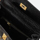 Жіноча шкіряна сумка Borsa Leather K1EZE3167bl-black картинка, зображення, фото