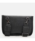 Женская кожаная сумка Borsa Leather k166319bl-black фото, картинка, изображение