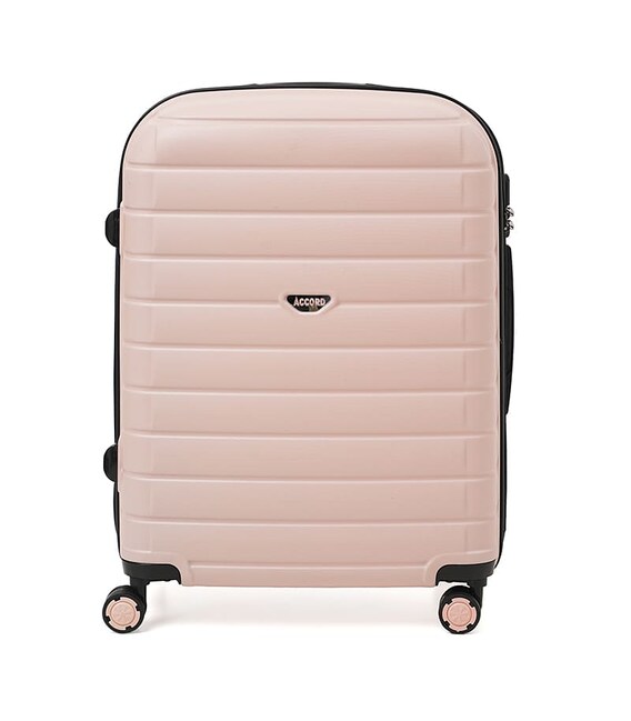 Чемодан средний 4 колеса Ricco Grande T15003pudra-L фото, картинка, изображение