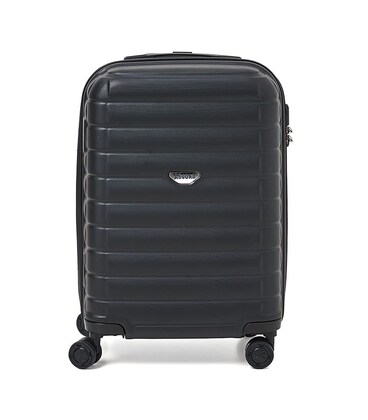 Валіза маленька 4 колеса Ricco Grande T15003black-M картинка, зображення, фото