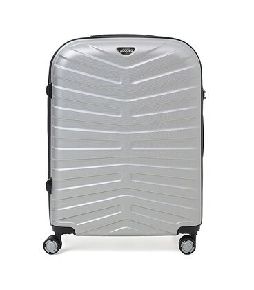 Чемодан средний 4 колеса Ricco Grande T15002silver-L фото, картинка, изображение