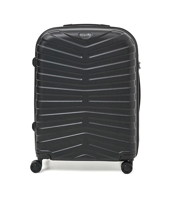 Валіза середня 4 колеса Ricco Grande T15002black-L картинка, зображення, фото