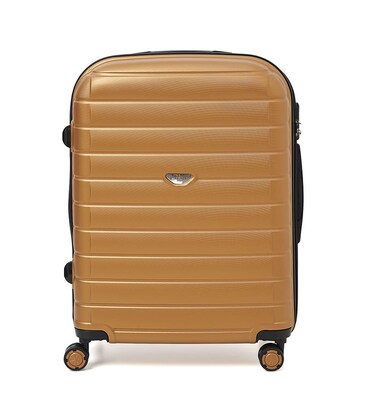 Чемодан средний 4 колеса Ricco Grande T15003Gold-L фото, картинка, изображение