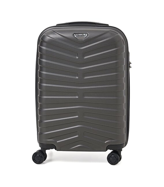 Чемодан маленький 4 колеса Ricco Grande T15002grey-M фото, картинка, изображение