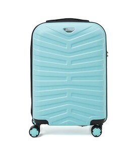 Валіза маленька 4 колеса Ricco Grande T15002blue-M